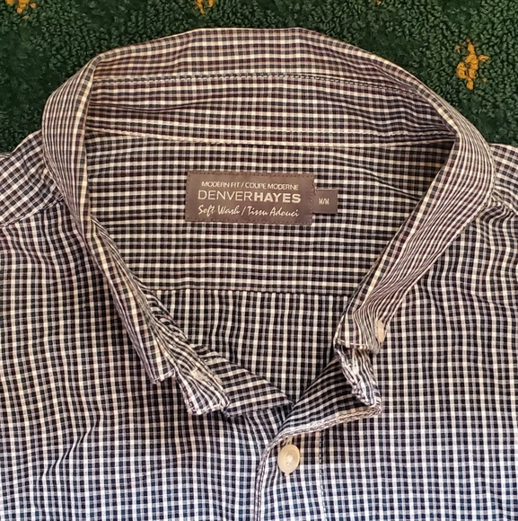 Mens long sleeve button up shirt - Picture 3 of 4